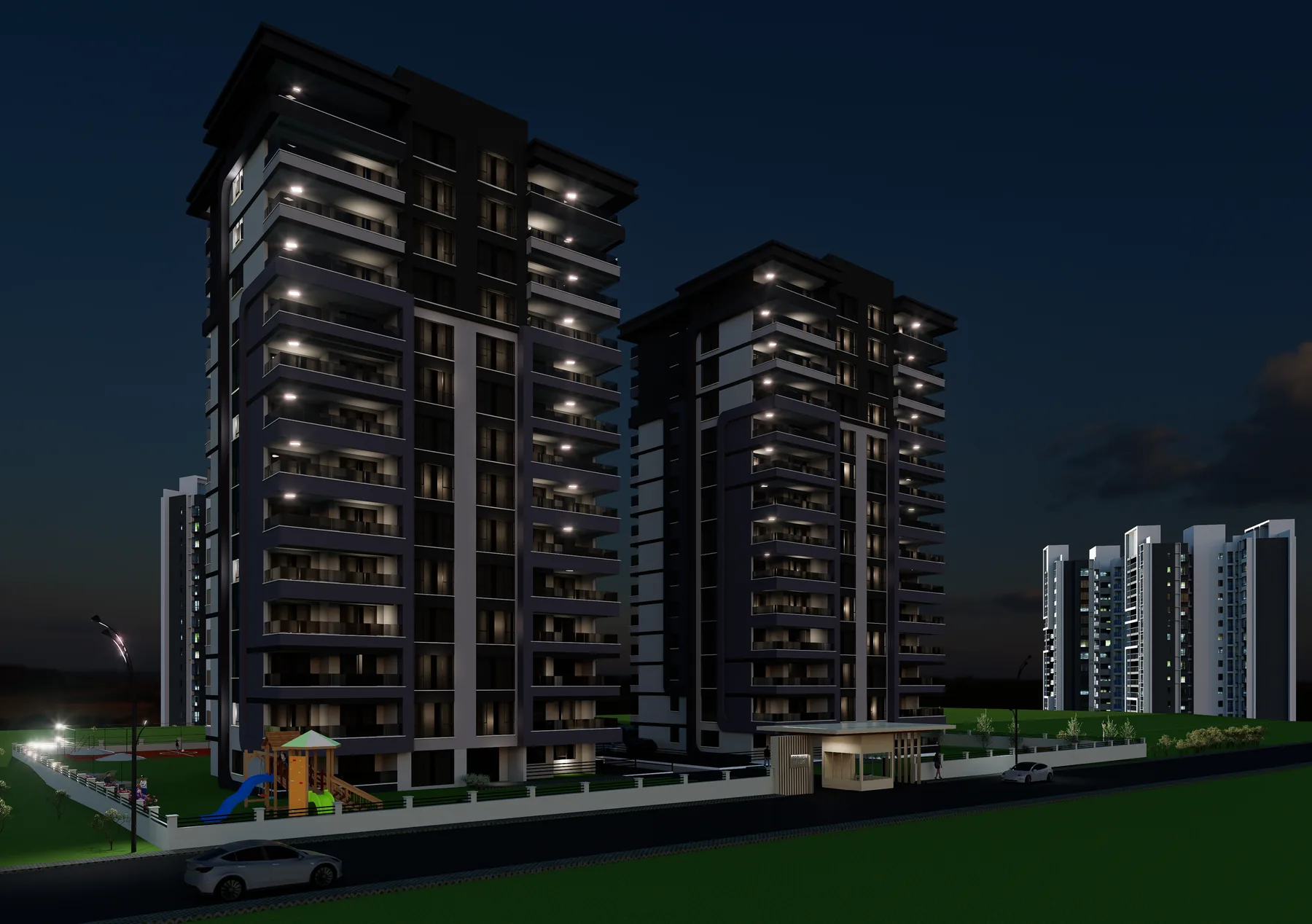 Premium Deluxe devam eden konut projesi