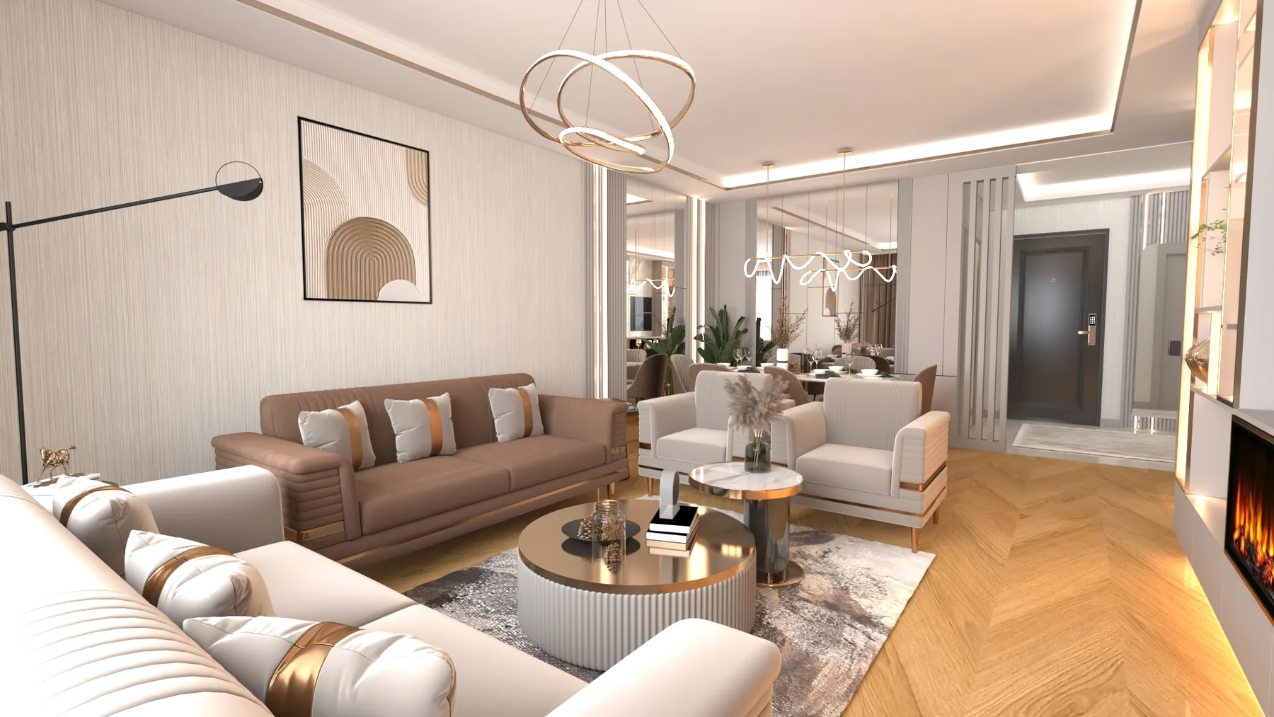 Premium Deluxe — Oturma alanı ve iç mekân bütünlüğü